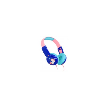 OEM Audífonos de Unicornio para Niños SY-KID105, Alámbrico, 3.5mm, AzulMEDI SOL