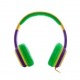 Xtech Audífonos para Niños XTH-350YL, Alámbrico, 1 Metro, 3.5mm, Verde