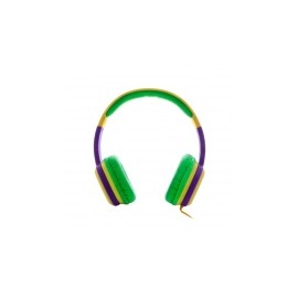 Xtech Audífonos para Niños XTH-350YL, Alámbrico, 1 Metro, 3.5mm, Verde