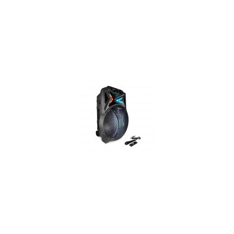 Vorago Bafle KSP-501, Bluetooth, Inalámbrico, 80W RMS, USB, NegroMEDI SOL