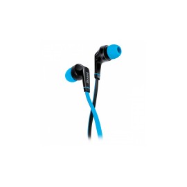iSound Audífonos Intrauriculares Con Micrófono EM-60, Alámbrico, 3.5mm, Azul