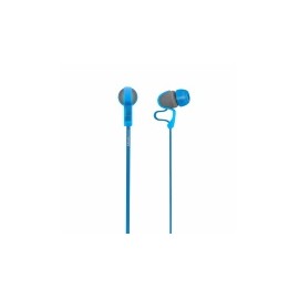 Mobifree Audífonos Intrauriculares con Micrófono Urban Kaos, Alámbrico, 1.2 Metros, 3.5mm, Azul