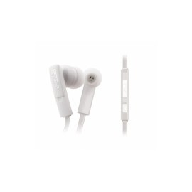 Klip Xtreme Audífonos Intrauriculares con Micrófono KHS-220, Alámbrico, 1.2 Metros, 3.5mm, Blanco