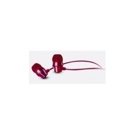 Mobifree Audífonos Intrauriculares con Micrófono MB-02019, Alámbrico, 1.2 Metros, 3.5mm, Borgoña