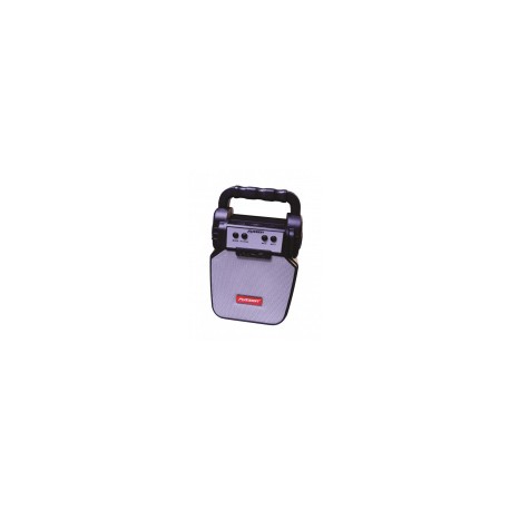 Fussion Acustic Bafle ISP-4011, 3", Bluetooth, Inalámbrico, 8W RMS, 300W PMPO, USB, NegroMEDI SOL