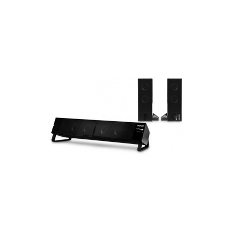 Maxell Barra de Sonido X2, Alámbrico, 5W RMS, NegroMEDI SOL