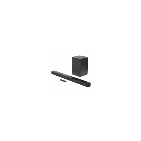 JBL Barra de Sonido con Subwoofer Bar 2.1 Deep Bass, Bluetooth, Alámbrico/Inalámbrico, 2.1 Canales, 300W RMS, USB, NegroMEDI SOL