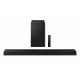 Samsung Barra de Sonido con Subwoofer Q600A, Bluetooth, Alámbrico/Inalámbrico, 3.1.2 Canales, NegroMEDI SOL