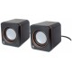 Manhattan Bocinas para Computadora Serie 2600 USB Cubo, Alámbrico, 3W RMS, NegroMEDI SOL