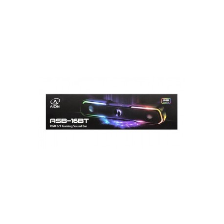Aion Barra de Sonido ASB-16BT, Bluetooth, Alámbrico/Inalámbrico, 6W RMS, USB, NegroMEDI SOL