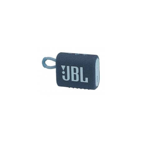 JBL Bocina Portátil Go 3, Bluetooth, Inalámbrico, 4.2W RMS, Azul - Resistente al AguaMEDI SOL