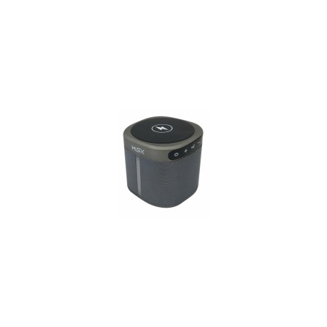 Misik Bocina Portátil MS200, Bluetooth, Inalámbrico, USB, NegroMEDI SOL