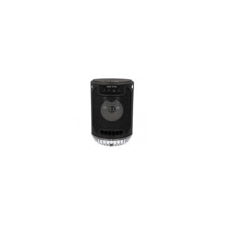 OEM Bocina Portátil ZQS-5105, Bluetooth, Alámbrico/Inalámbrico, 10W RMS, USB, NegroMEDI SOL