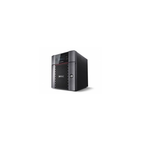 Buffalo TeraStation 5410DN NAS, 24TB (4 x 6TB), máx. 32TB, Annapurna Labs AL314 1.70GHz, USB 3.0, Negro ― Incluye DiscosMEDI SOL