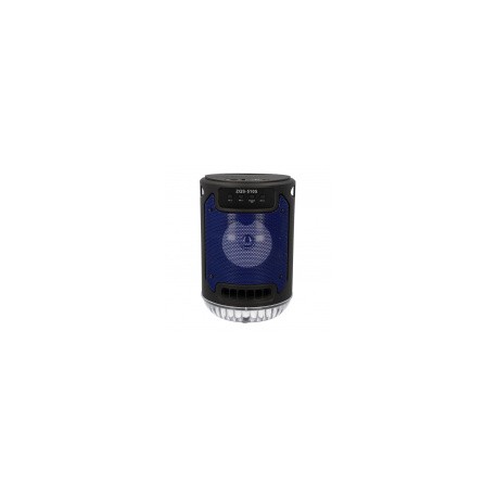 OEM Bocina Portátil ZQS-5105, Bluetooth, Alámbrico/Inalámbrico, 10W RMS, USB, AzulMEDI SOL