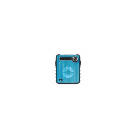 Vorago Bocina Portátil BSP-200, Bluetooth, Inalámbrico, 5W RMS, USB 2.0, AzulMEDI SOL