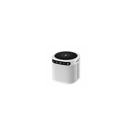 Misik Bocina Portátil MS200, Bluetooth, Inalámbrico, USB, BlancoMEDI SOL