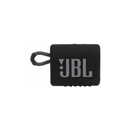 JBL Bocina Portátil Go 3, Bluetooth, Inalámbrico, 4.2W RMS, Negro - Resistente al AguaMEDI SOL