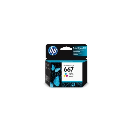 Cartucho HP 667 Tricolor Original, 100 Páginas ― ¡Envíos gratis limitados a 10 unidades por cliente o pedido!MEDI SOL