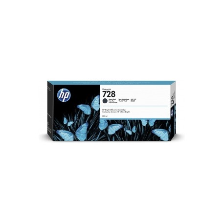 Cartucho HP 728 Negro Mate Original, 300mlMEDI SOL