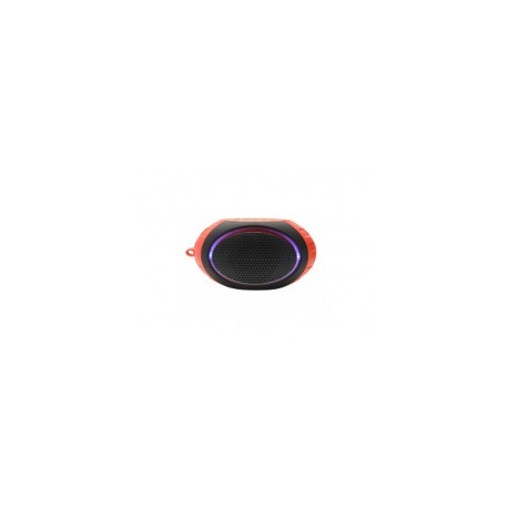 Misik Bocina Portátil MS211, Bluetooth, Inalámbrico, USB, Rojo - Resistente al AguaMEDI SOL