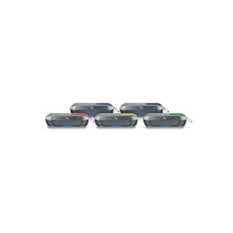 Necnon Bocina Portátil NB-05W, Bluetooth, Inalámbrico, 2.0 Canales, 30W, USB, Azul - Resistente al AguaMEDI SOL