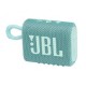 JBL Bocina Portátil Go 3, Bluetooth, Inalámbrico, 4.2W RMS, Turquesa - Resistente al AguaMEDI SOL