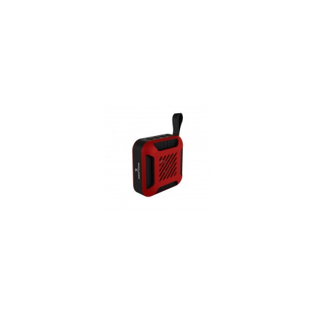 Perfect Choice Bocina Portátil Corsa, Bluetooth, Inalámbrico, 3W RMS, Rojo - Resistente al AguaMEDI SOL