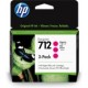 Cartucho HP DesignJet 712 Magenta Original, 29 ml - 3 PiezasMEDI SOL