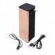 Necnon Bocina Portátil NB-01 TWS, Bluetooth, Inalámbrico, USB, DoradoMEDI SOL