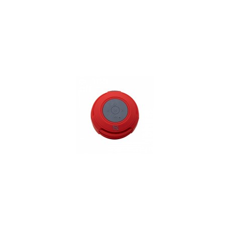Necnon Bocina Portátil NB-03W PRO, Bluetooth, Inalámbrico, 3W RMS, Rojo - Resistente al AguaMEDI SOL