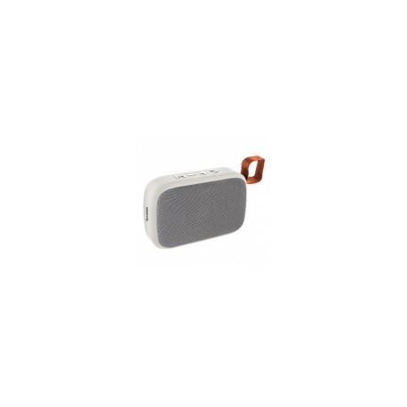 Steren Mini Bocina Portátil BOC-832, Bluetooth, Inalámbrico, 3W RMS, USB, Gris/BlancoMEDI SOL