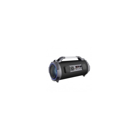 Steren Bocina Portátil BoomBox, Bluetooth, Inalámbrico, 20W RMS, USB, NegroMEDI SOL