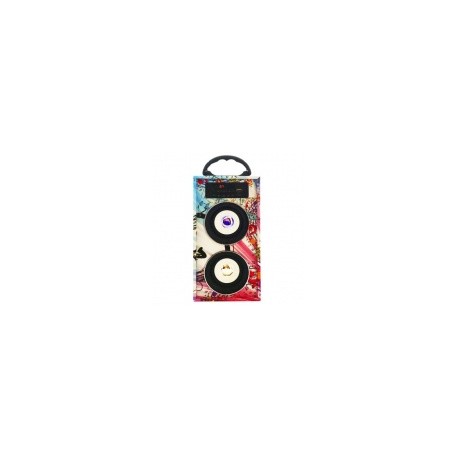 BRobotix Bocina Portátil KS-450, Alámbrico, 10W RMS, USB, RojoMEDI SOL