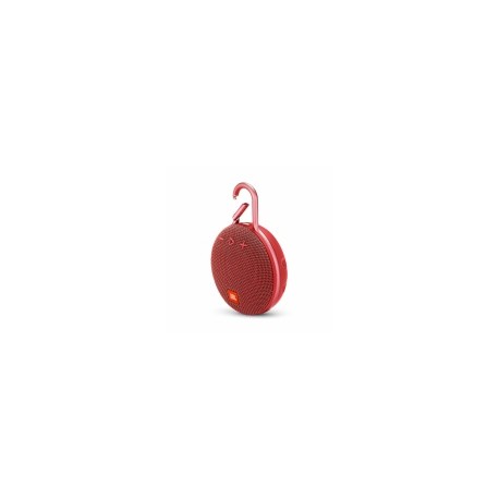 JBL Bocina Portátil Clip 3, Bluetooth, Inalámbrico, 3.3W RMS, Rojo - Resistente al AguaMEDI SOL