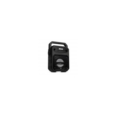 STF Mobile Bocina Portátil Joy, Bluetooth, Inalámbrico/Alámbrico, 9W RMS, NegroMEDI SOL