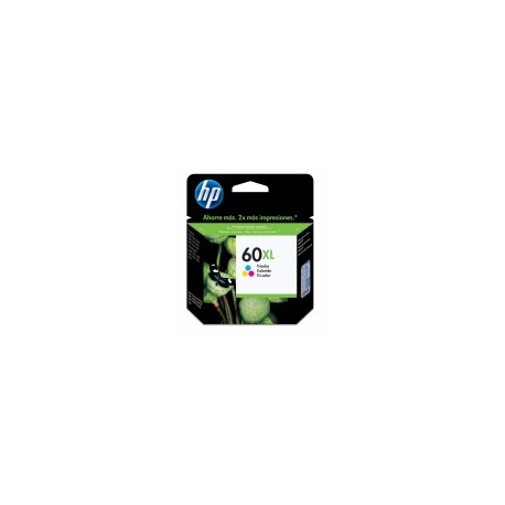 Cartucho HP 60XL Tricolor Original, 440 Páginas ― ¡Envíos gratis limitados a 10 unidades por cliente o pedido!MEDI SOL