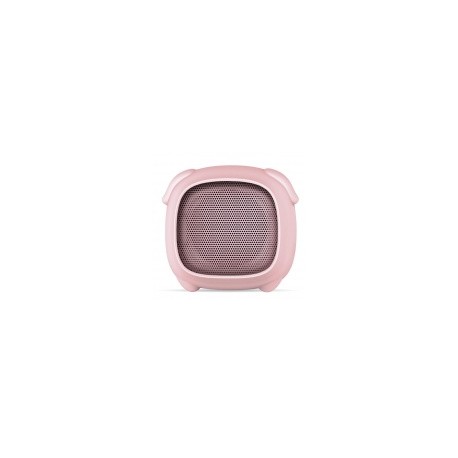 Getttech Bocina Portatil Little Pig, Bluetooth, Inalámbrico, 3W RMS, RosaMEDI SOL