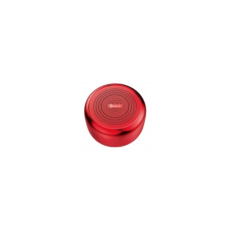 Getttech Bocina Portátil Melodic, Bluetooth, Inalámbrico, 3W, RojoMEDI SOL