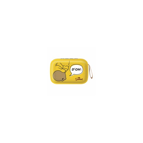 Steren Bocina Portátil BOC-832 Los Simpsons Homero, Bluetooth, Inalámbrico, 3W RMS, AmarilloMEDI SOL