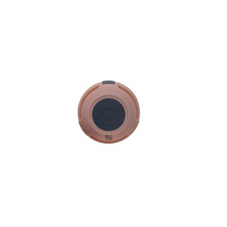 Necnon Bocina Portátil NB-03W PRO, Bluetooth, Inalámbrico, 3W RMS, Rosa - Resistente al AguaMEDI SOL