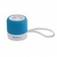 Verbatim Bocina Portátil Mini, Bluetooth, Inalámbrico, 3W RMS, USB, Azul/BlancoMEDI SOL