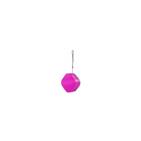 Mobifree Bocina Portátil Urban Kaos, Bluetooth, Inalámbrico, 3W RMS, USB, RosaMEDI SOL