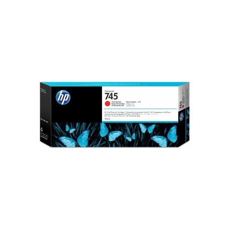 Cartucho HP 745 Rojo Cromático 300mlMEDI SOL